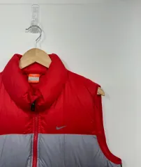 Nike(ナイキ） バイカラー ダウン ダックダウン ダウンジャケット ベスト オーバーサイズ
