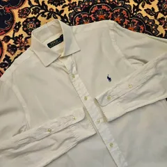 POLO RALPH LAUREN シグネチャーロゴ 白シャツ 95-100
