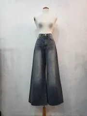 新品 ワイド デニム S