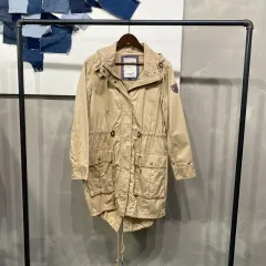 ( 95 ) Tommy Hilfiger(トミーヒルフィガー) レディース カジュアル 刺繡 ロング マウンテンパーカー ジャケット