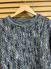 メンズ ケーブル ウールニット