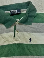 ポロ ラルフローレン ストライプ ポロ