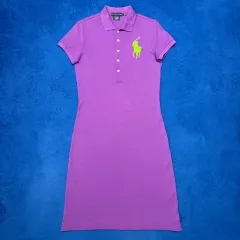 Ralph Lauren(ラルフローレン) 半袖 PK ワンピース S