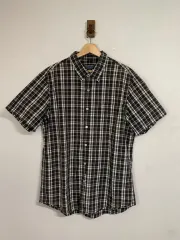 XL 00s ポロ ラルフローレン オーバーサイズ スモールチェック柄 半袖 シャツ