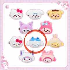 (新品) サンリオ ちいかわ コラボ シナモロール ハチワレ ヘアクリップ