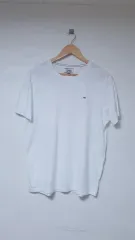 Tommy Jeans(トミー ジーンズ) 白Tシャツ L(100)