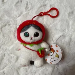 最終値下げ)) ウール麻サンド バッグ + フルーツ キーホルダー まとめ出品