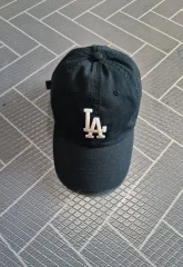 LA ドジャース ベースボールキャップ ブラック