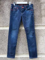 GUESS(ゲス) インディゴブルーデニム スキニー パンツ 30 ( in )