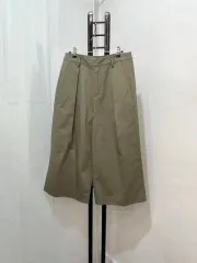 しっかり素材 ハイウエスト バミューダパンツ バミューダズボン 3541