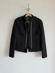 ANNE KLEIN ウール ブレンド ジャケット