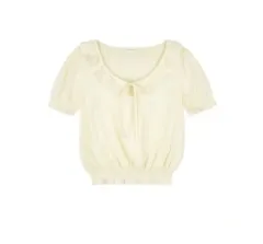 モロマーケット ブラン ブラウス 未使用 新品 (手数料+送料)