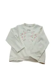 souris 花刺繍 トレーナー 130