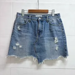 デニム ダメージ ミニ スカート