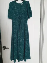 (チュソク特別価格) RIRINCO(リリエンコ) ドット柄ワンピース 水玉ドレス