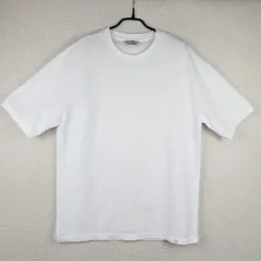 プロジェクトM メンズ 白 半袖 Tシャツ (105)