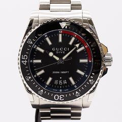 極美品 グッチ ダイブ DIVE メンズ 40MM クォーツ - メルカリ