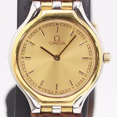 OMEGA オメガ コンビ クォーツ デイト 稼働品 新電池 - メルカリ