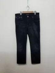 (31) Nudie Jeans(ヌーディージーンズ) シンフィン デニム ブラックウォッシュ デニムパンツ ストレッチ ヴィンテージ