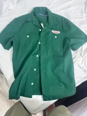 ポロ ラルフ ローレン 半袖 シャツ グリーン s