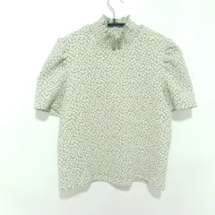 パフスリーブ フラワー ブラウス M_S0237