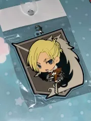 最大割引 )) 進撃の巨人 アニメ レオンハルト ラバーストラップ キーホルダー