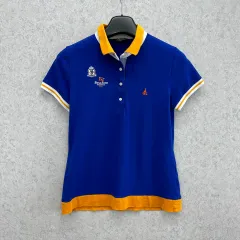 95 BEAN POLE(ビーンポール) ゴルフ レディース ポイント 半袖 カラーTシャツ