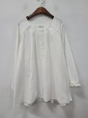 SM2 綿 ブラウス