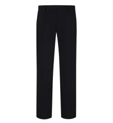 #新品# 黒 ストレッチ スラックス スーツ ズボン