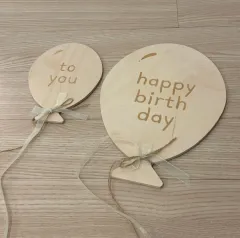(新品) ウッド 風船 赤ちゃん 誕生日 百日 ドール 商品