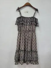 KarL Park 小花柄 オフショルダー ワンピース