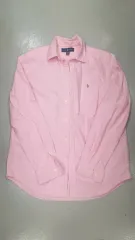 ポロラルフローレン オックスフォード ピンク シャツXL