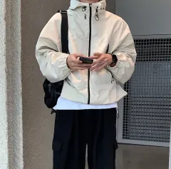 アークテリクス ゴープコア フード ウィンドブレーカー クリーム 3XL(120) サイズ 出品