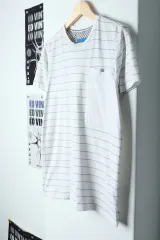 （ M ） adidas(アディダス) 半袖 Tシャツ オリジナル ストライプ- 13E24