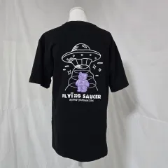 ブラー クマ ドール 刺繍 ブラック 半袖Tシャツ メンズ 90 0820