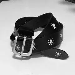 フラワー 刺繍 ベルト