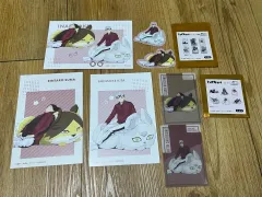 ハイキュー ジャンプフェスタ 稲荷崎高校 角名倫太郎 北 はがき クリアカード ステッカー 紙類