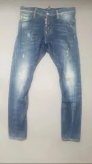 46 正規品 DSQUARED(ディースクエアード) 2 ペイント 飛び散る セクシー ツイストジーンズ デニム 30