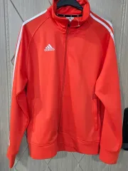 adidas(アディダス) 3本線 ジャージ オレンジ 100