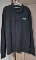 THE NORTH FACE ザノースフェイス PK ロングスリーブTシャツ (チャコール)
