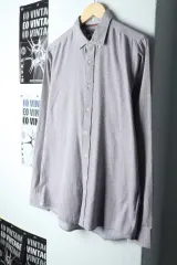 （ L ） Tommy Hilfiger(トミーヒルフィガー) シャツ パターン グレー- 1493C