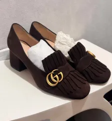 Gucci GUCCI(グッチ) マーモント パンプス スエード eu39