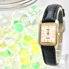稼働 新品電池 SEIKO レクタンギュラー ヴィンテージ レディース時計