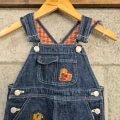 キッズ ミッキーマウス オーバーオール