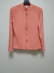 センジョーン ST JOHN ニット ジップアップ カーディガン