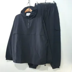 FW新作) ナイロン フード ハーフジップ アノラック セット 2color M L