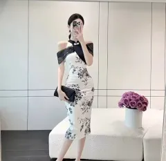 レディース ロング丈ワンピース