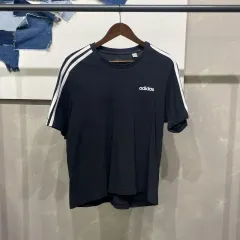 （ 100 ） adidas(アディダス) ストリート プリント 黒 半袖 ティー