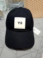 osfm Y ー 3 正方形ラベル キャップ ブラック