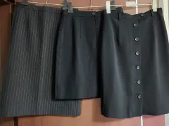 スーツスカート ブラック スカート 3点 まとめ売り (状態良し)